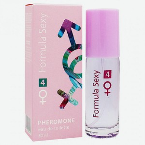 Туалетная вода женская Formula Sexy N4 с феромонами 30мл
