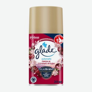 Сменный баллон для освежителя воздуха Glade Automatic Пион и сочные ягоды 269мл