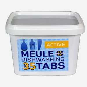 MEULE Таблетки для посудомоечной машины АКТИВ!, 35 шт