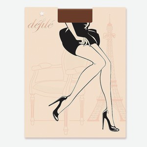 ЛЭТУАЛЬ Колготки francoise 10 Den, цвет загара размер 4