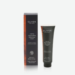 CLIVEN Крем после бритья для мужчин с ментолом и мятой, 100 мл
