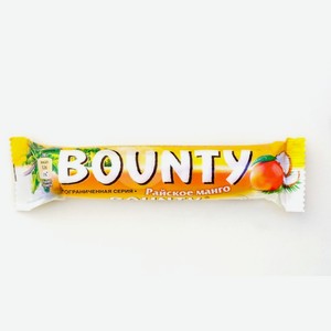 Батончик шоколадный Bounty Райское манго, 52 г