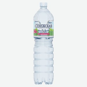 Вода минеральная СЕНЕЖСКАЯ, Негазированная, 1,5л