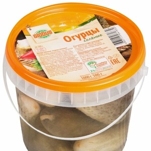 Огурцы соленые Globus, 1 кг