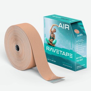 RAVE TAPE Кинезиотейп AIR 5×32, Бежевый