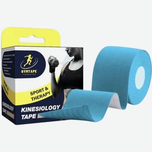 GYM TAPE Кинезио тейпы для тела и лица, Голубой