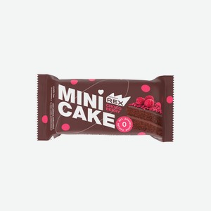 Пирожное протеиновое Protein Rex Mini cake шоколадно-малиновый 40 г