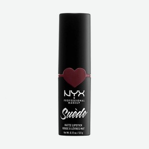 NYX PROFESSIONAL MAKEUP Матовая помада для губ Suede Matte Lipstick, 06 Lolita