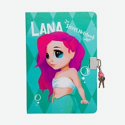 Блокнот с ключoм  LANA  Secret Notebook