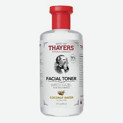 Тонер для лица без спирта с гамамелисом и кокосом Witch Hazel Coconut Water Facial Toner