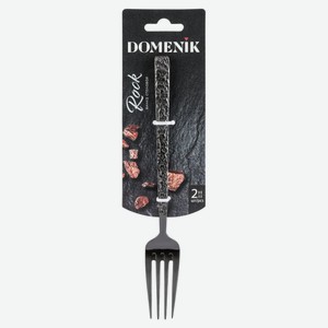 Вилка столовая Domenik Rock Black, 2 шт