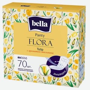 Прокладки ежедневные Bella Panty «Flora Tulip» с ароматом тюльпана, 70 шт