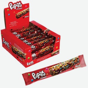Вафельная трубочка Papita Choppy 18г