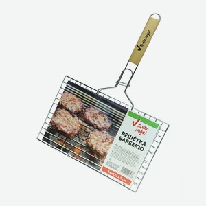 Решётка-гриль FIREMARK арт.22005 хром, 49-34x22x1,5см