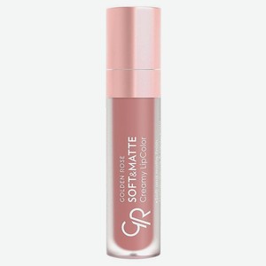 GOLDEN ROSE Жидкая помада SOFT&MATTE CREAMY LIPCOLOR, №04