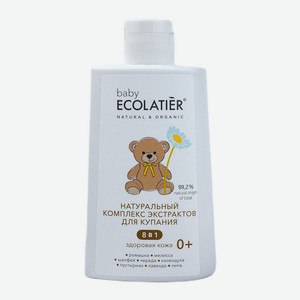 Средство для купания детское Ecolatier Baby Здоровая кожа 8в1, 250мл Россия