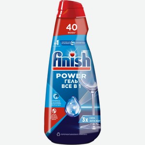 Гель для посудомоечной машины FINISH All in 1 Shine&Protect, Польша, 1 л