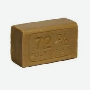 Хозяйственное твердое мыло 72%, 300 г