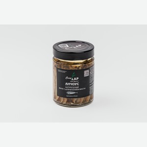 Анчоус натуральный филе с добавлением масла, 250 г 250 г