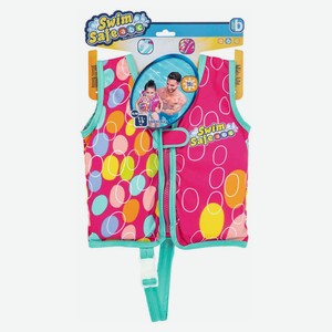 Жилет для плавания BESTWAY Swim Safe Aquastar Fabric Swim Vest S/M, в ассортименте