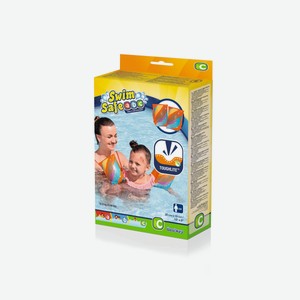 Нарукавники BESTWAY Swim Safe Colorify ToughLite Armbands, 25x15 см