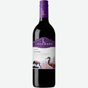 Вино Lindeman s Bin 50 Shiraz Австралия красное полусухое 13.5%, 750мл