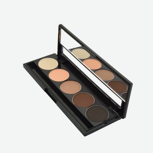 DE KLIE Тени палитра, ЕS15, 5 цв х 2,5 г