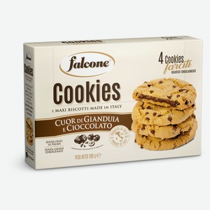 Печенье сахарное Falcone Cookies с ореховым кремом, Falcone 200 гр