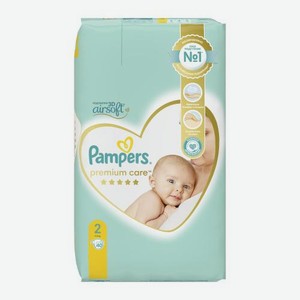 Подгузники Pampers Premium Care 1 Newborn (2-5 кг) 40шт 764 г