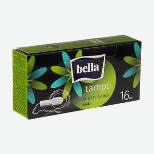 Тампоны  Tampo super , Bella, 16 шт.