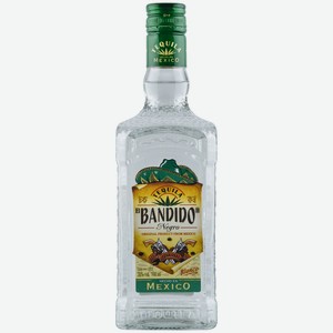 Текила El bandido negro blanco, 0.7л