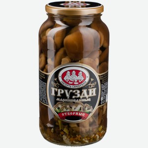 Грузди Скатерть-Самобранка маринованные, 1.415л