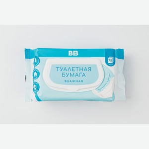 Бумага туалетная влажная, 78 шт 350 г