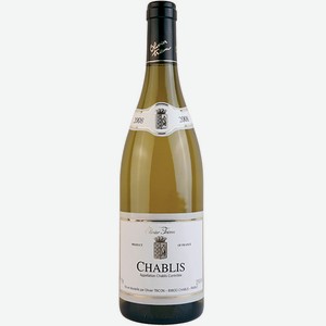 Вино Olivier Tricon Chablis AOC Шардоне Франция белое сухое 12.5%, 750мл