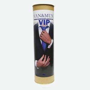 VAN&MUN Ароматический диффузор VIP с палочками для дома и офиса, 45 мл