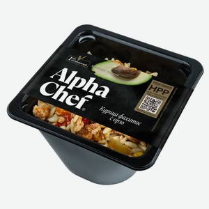 Курица AlphaChef Фахитос с орзо, 280г Россия