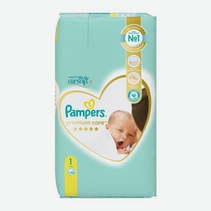 Подгузники Pampers Premium Care 1 Newborn (2-5 кг) 40шт