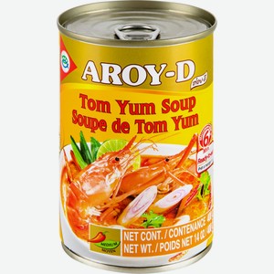 Суп AROY-D Tom Yum ж/б, Таиланд, 400 г