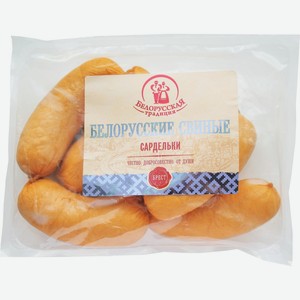 Сардельки ЧТМ fantasy brands Белорусские свиные в/с газ, Беларусь, 430 г