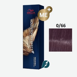 WELLA PROFESSIONALS Краска для волос Koleston Perfect ME+, 0/66 фиолетовый интенсивный