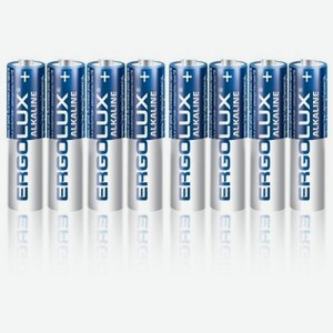 Батарейки Ergolux LR03 Alkaline BP 8