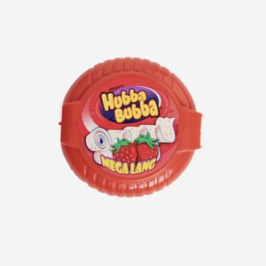 Жевательная резинка Hubba Bubba Mega Long Snappy Strawberry, 56г