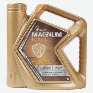 Масло моторное Роснефть magnum maxtec 10W-40 полусинтетическ