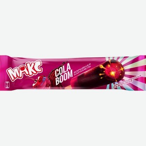 Мороженое MAX Cola boom фруктовый лед вкус колы и вишни взрывная карамель, Россия, 60 г