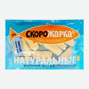 Палочки из филе минтая Скорожарка в панировке 350г
