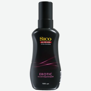 SICO Гель - смазка возбуждающая на водной основе, 100 мл