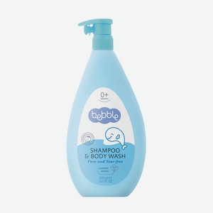 Шампунь д/волос и тела детский Bebble Shampoo & Body Wash 0+ 400 мл