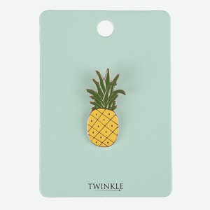 TWINKLE Брошь Pineapple, 1 шт.