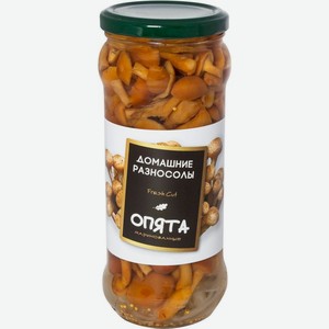 Опята Домашние Разносолы маринованные 530 г