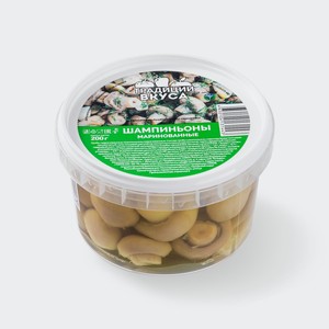 Шампиньоны маринованные Традиции вкуса, 200 г